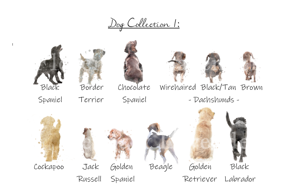 Personalised - Defender & Dog print - Florence & Lavender