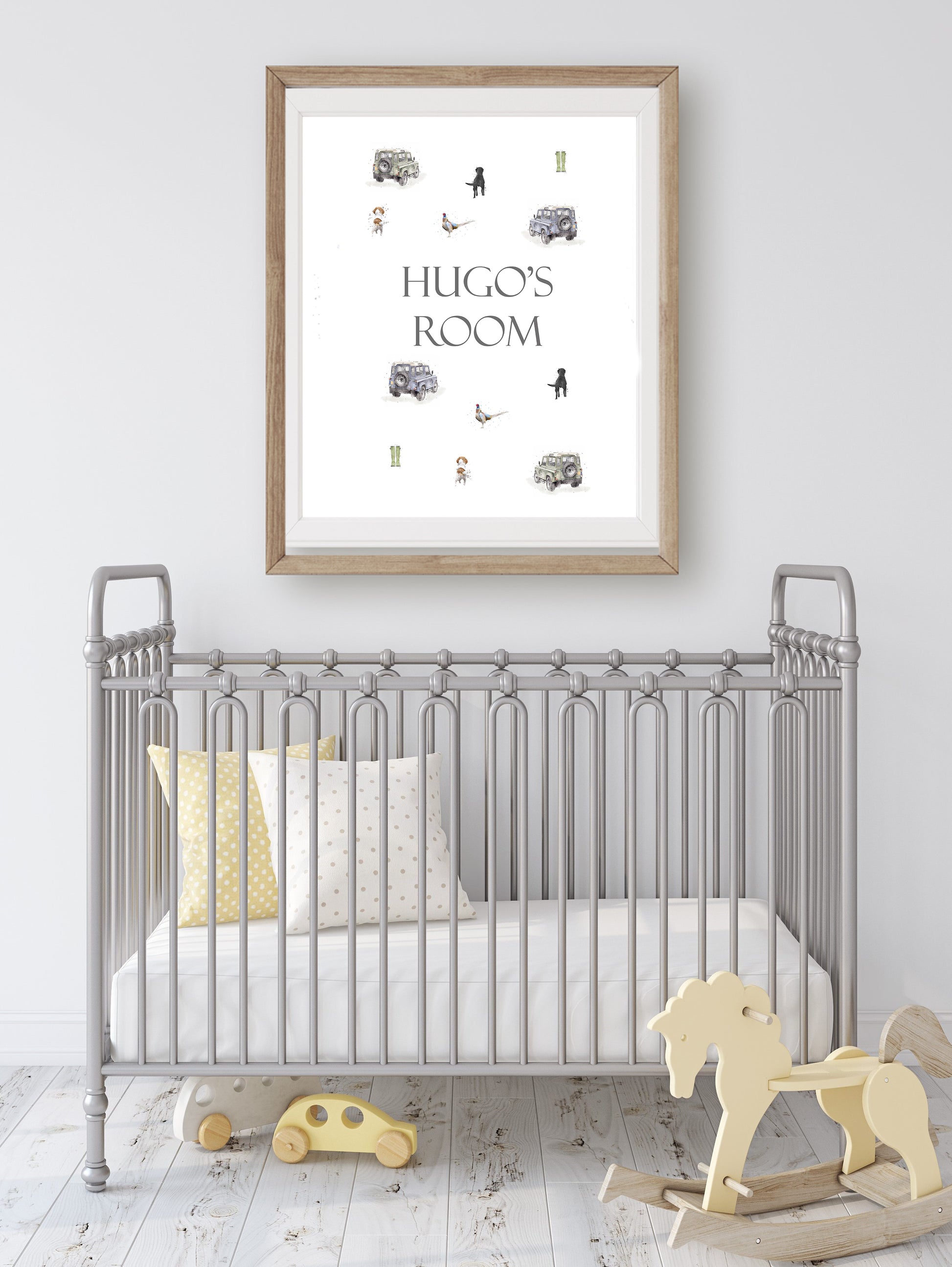 Personalised 'Gamekeeper' Print - Florence & Lavender