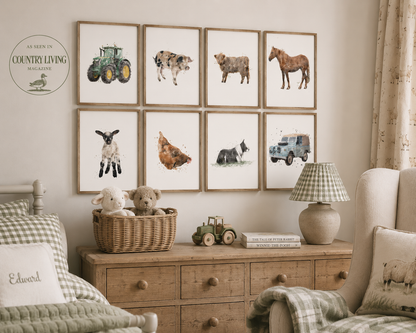 Heritage Farm Animal Prints