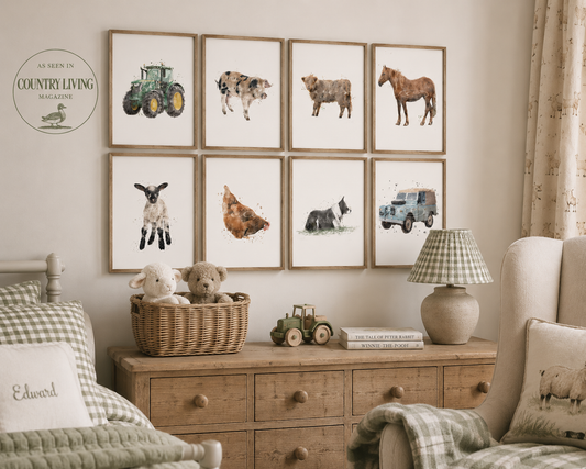 Heritage Farm Animal Prints