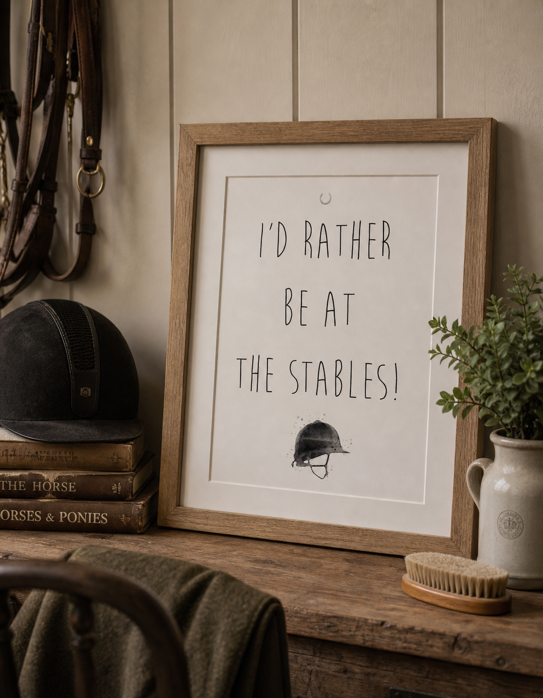 I'd Rather Be At The Stables - Florence & Lavender