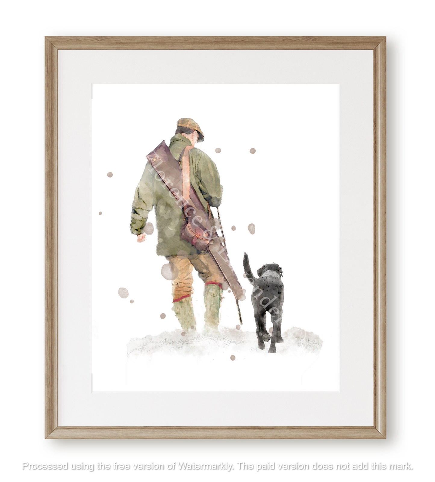 Personalised 'Man's Best Friend' - Florence & Lavender