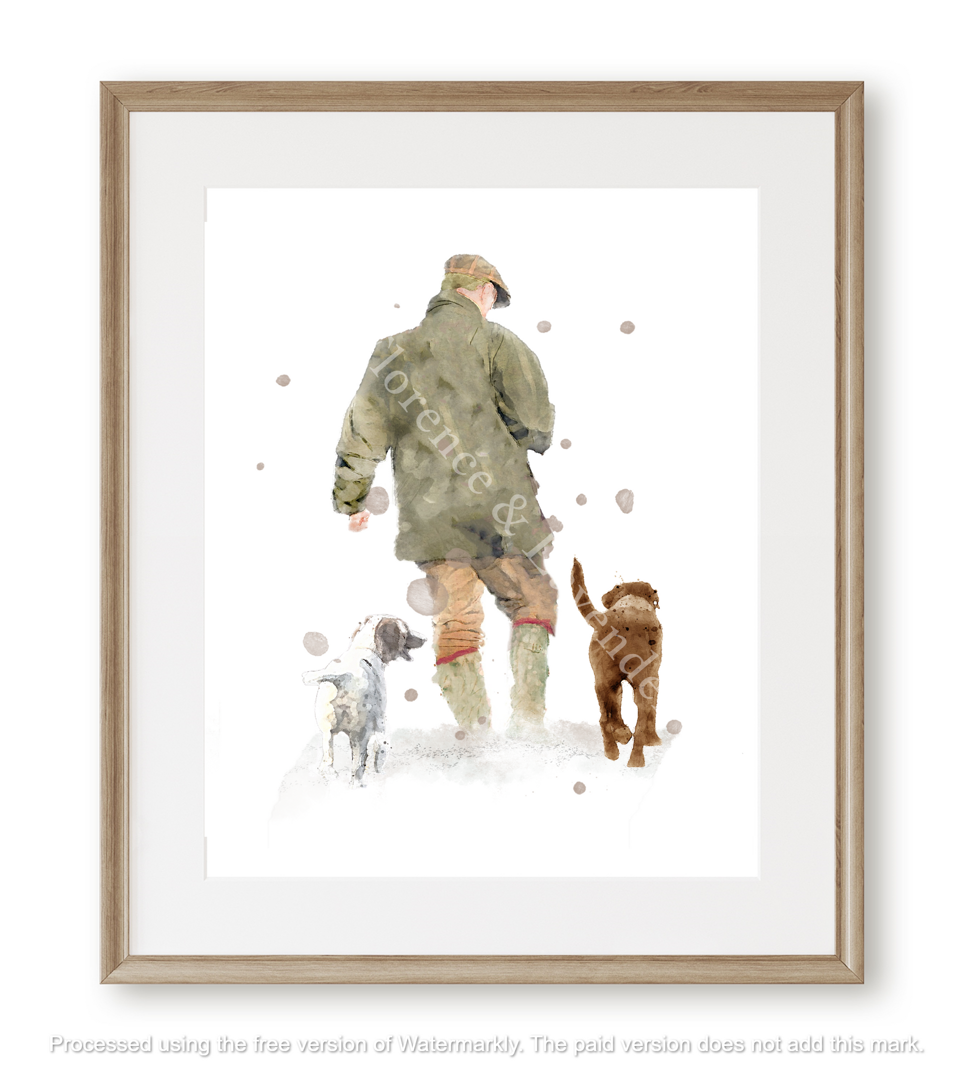 Personalised 'Man's Best Friend' - Florence & Lavender