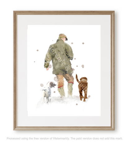 Personalised 'Man's Best Friend' - Florence & Lavender