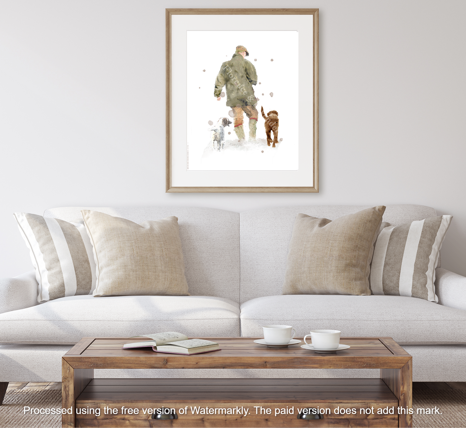 Personalised 'Man's Best Friend' - Florence & Lavender