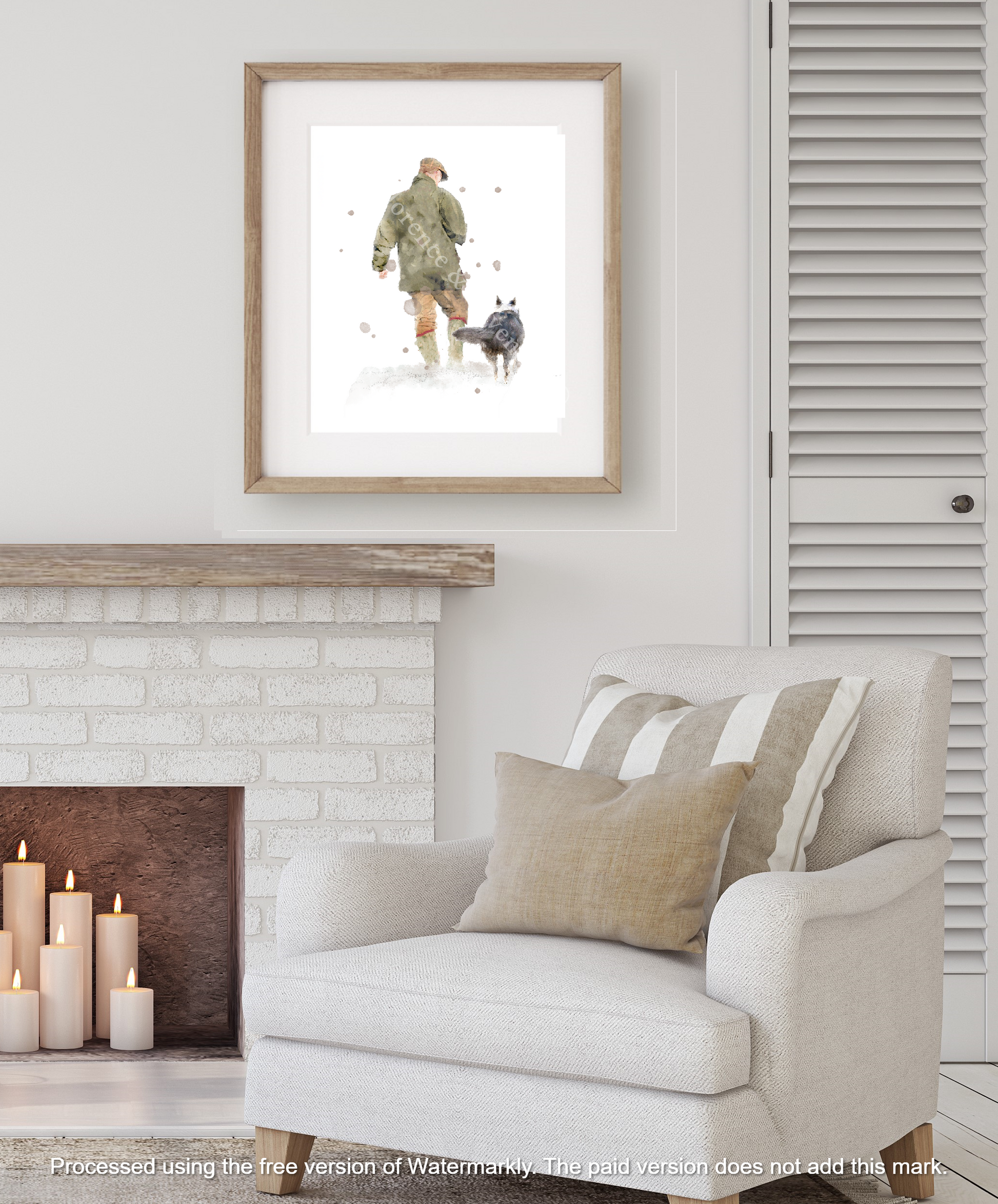 Personalised 'Man's Best Friend' - Florence & Lavender