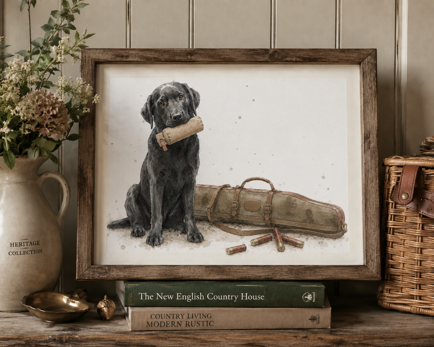 Practice makes perfect - Labrador Fine Art Print