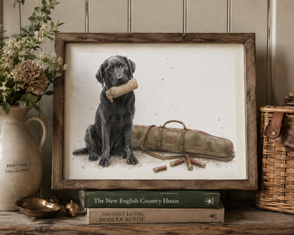 Practice makes perfect - Labrador Fine Art Print