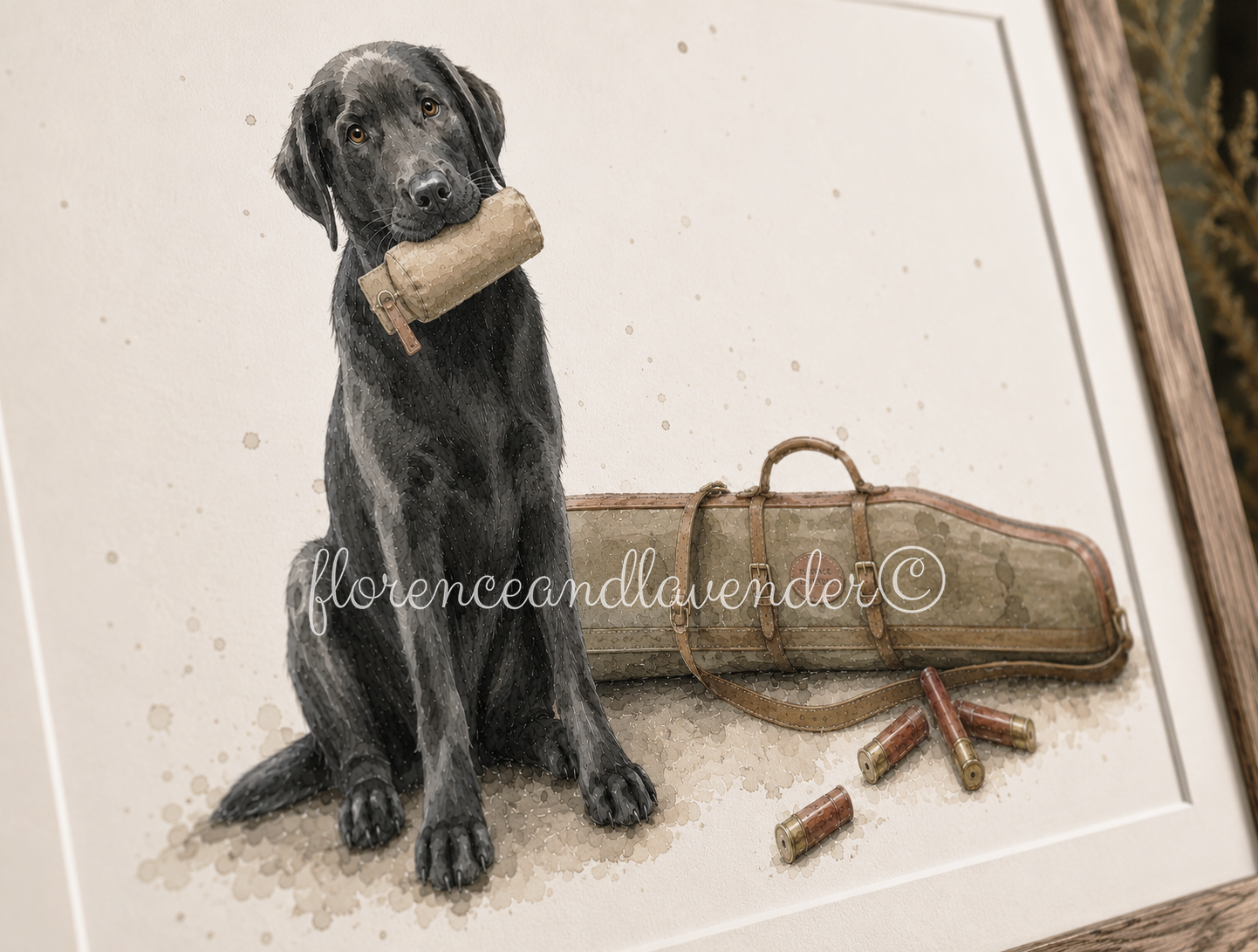 Practice makes perfect - Labrador Fine Art Print