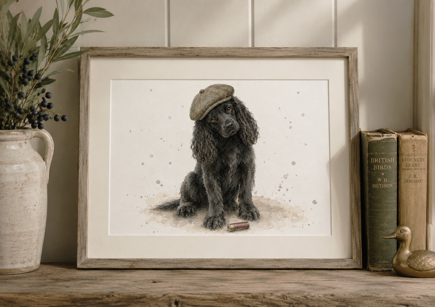 The Master - Cocker Spaniel Fine Art Print
