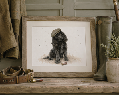 The Master - Cocker Spaniel Fine Art Print