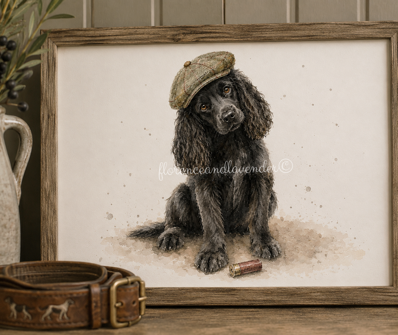 The Master - Cocker Spaniel Fine Art Print