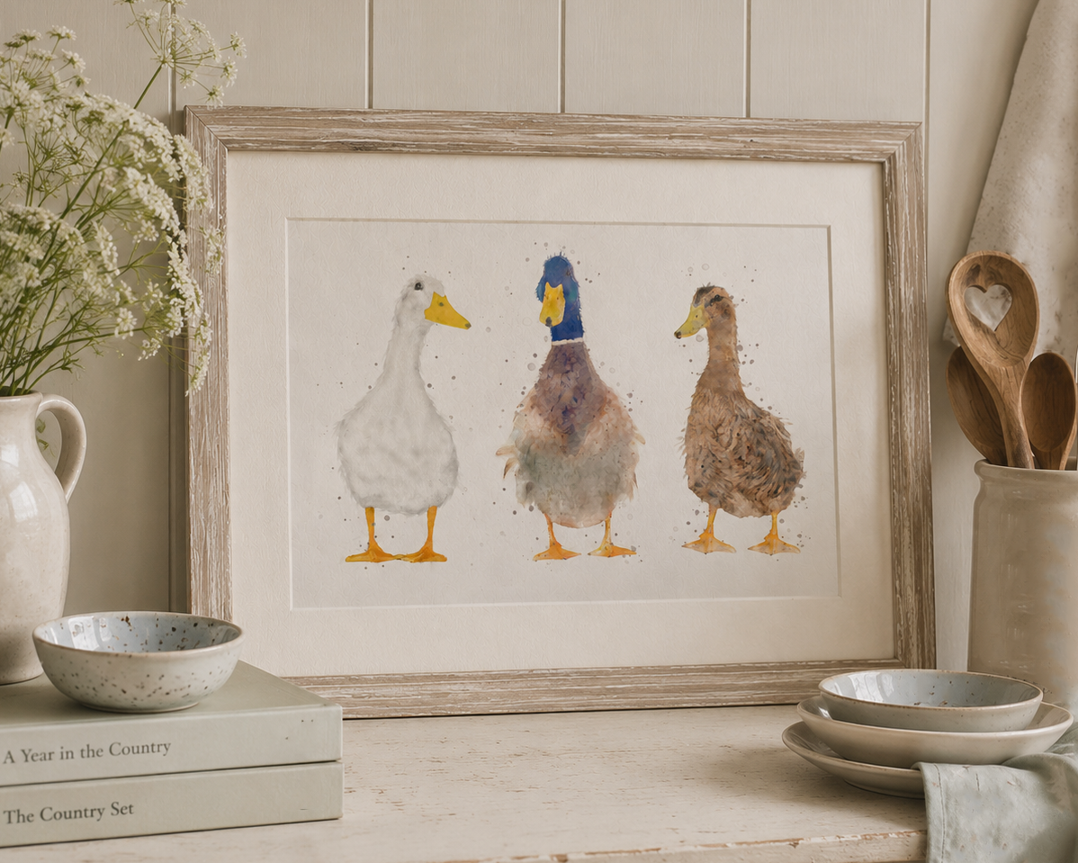 Trio Of Ducks - ''The Quackers''