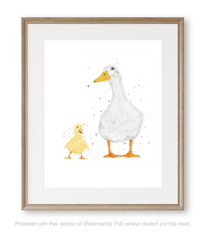 Heritage Farm Animal Prints - Florence & Lavender
