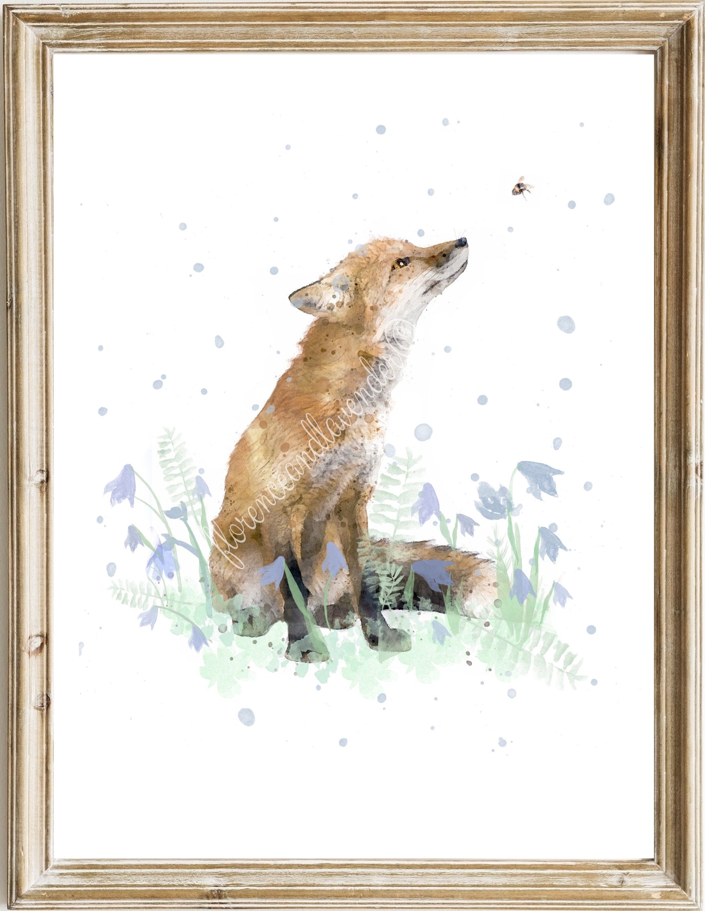 Fox Print - Florence & Lavender