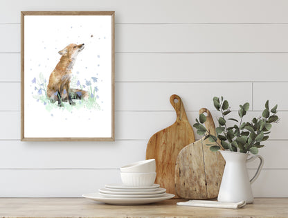 Fox Print - Florence & Lavender
