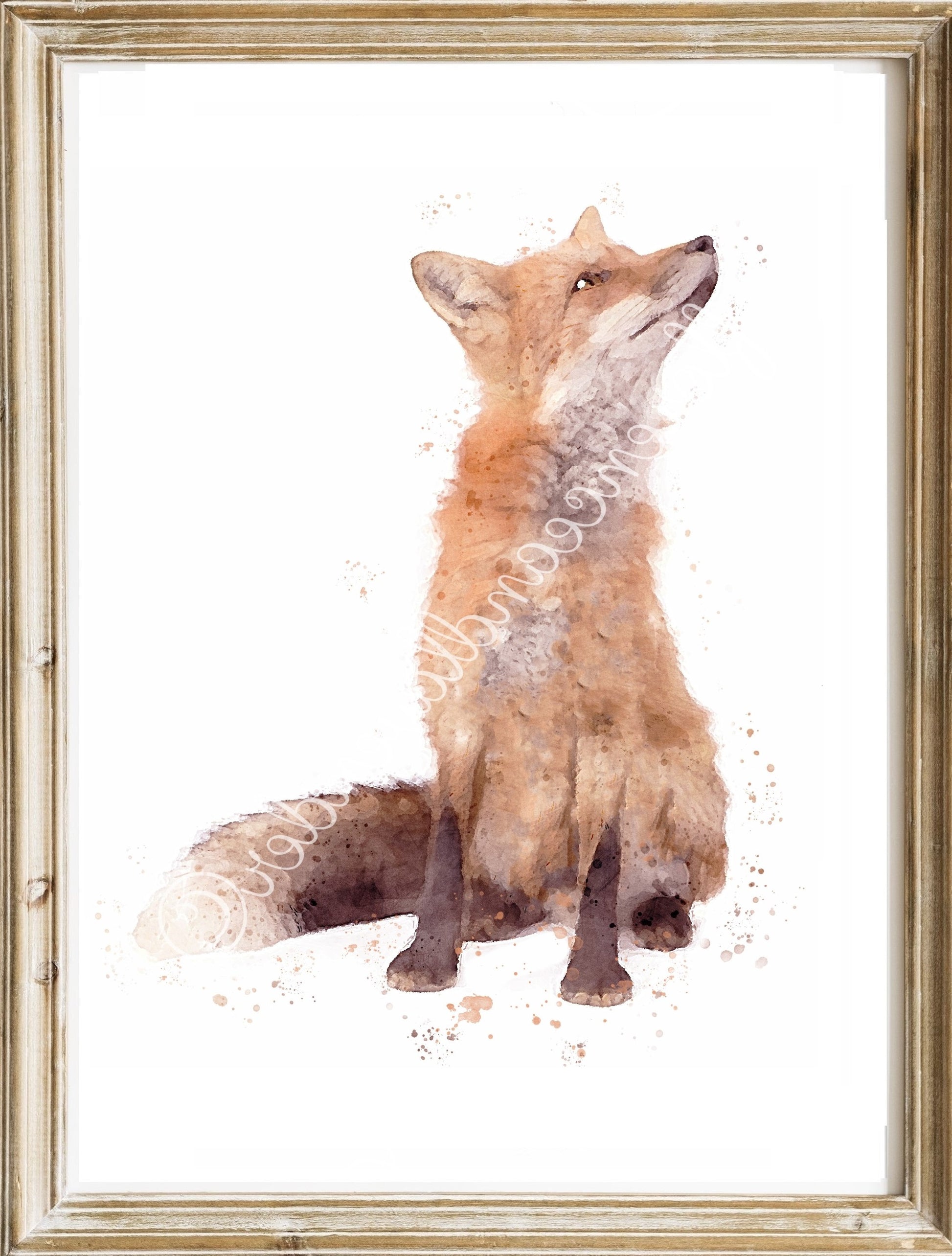 Trio Of Fox, Hare & Stag - Florence & Lavender