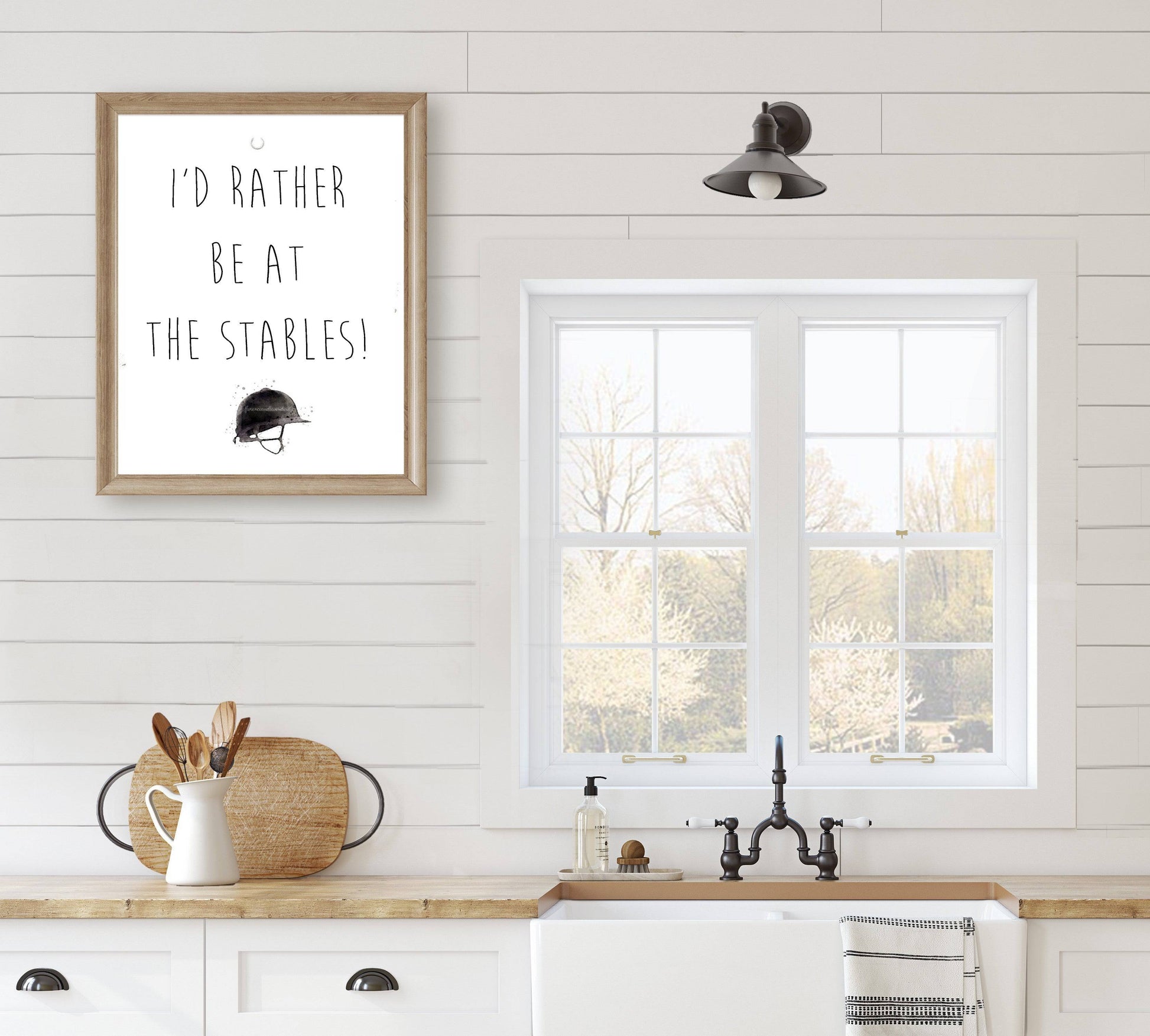 I'd Rather Be At The Stables - Florence & Lavender