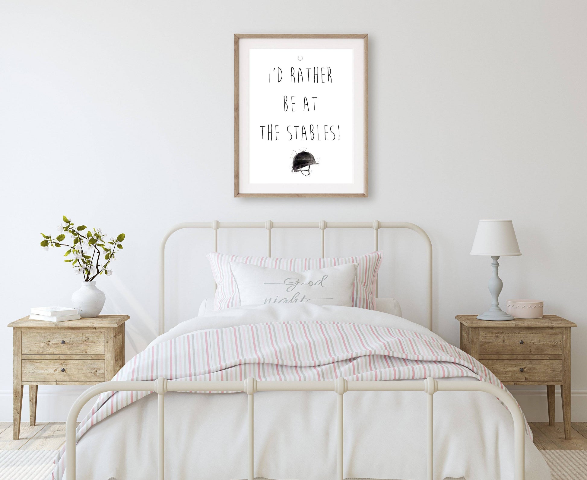 I'd Rather Be At The Stables - Florence & Lavender