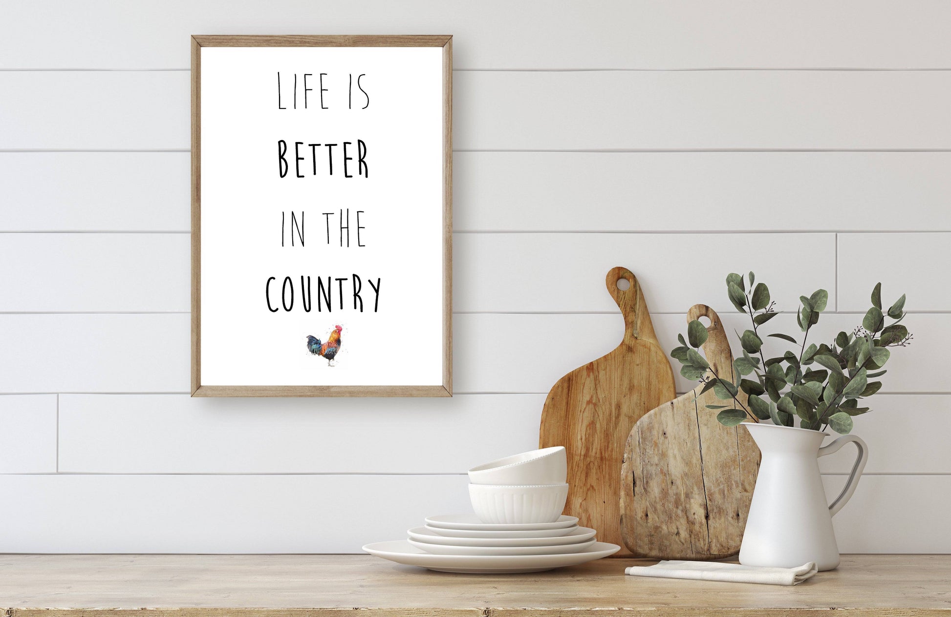 Life Is Better In The Country - Chicken - Florence & Lavender