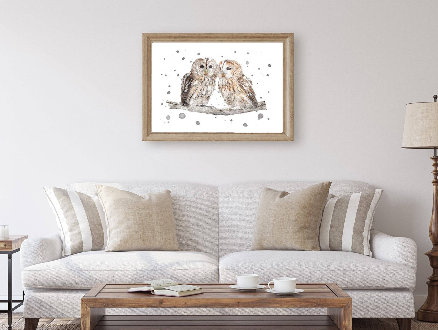 Owl Love - Tawny Owls - Florence & Lavender