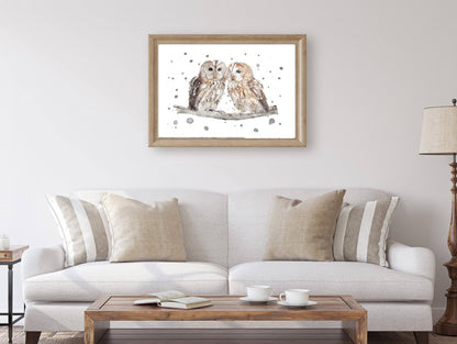 Owl Love - Tawny Owls - Florence & Lavender