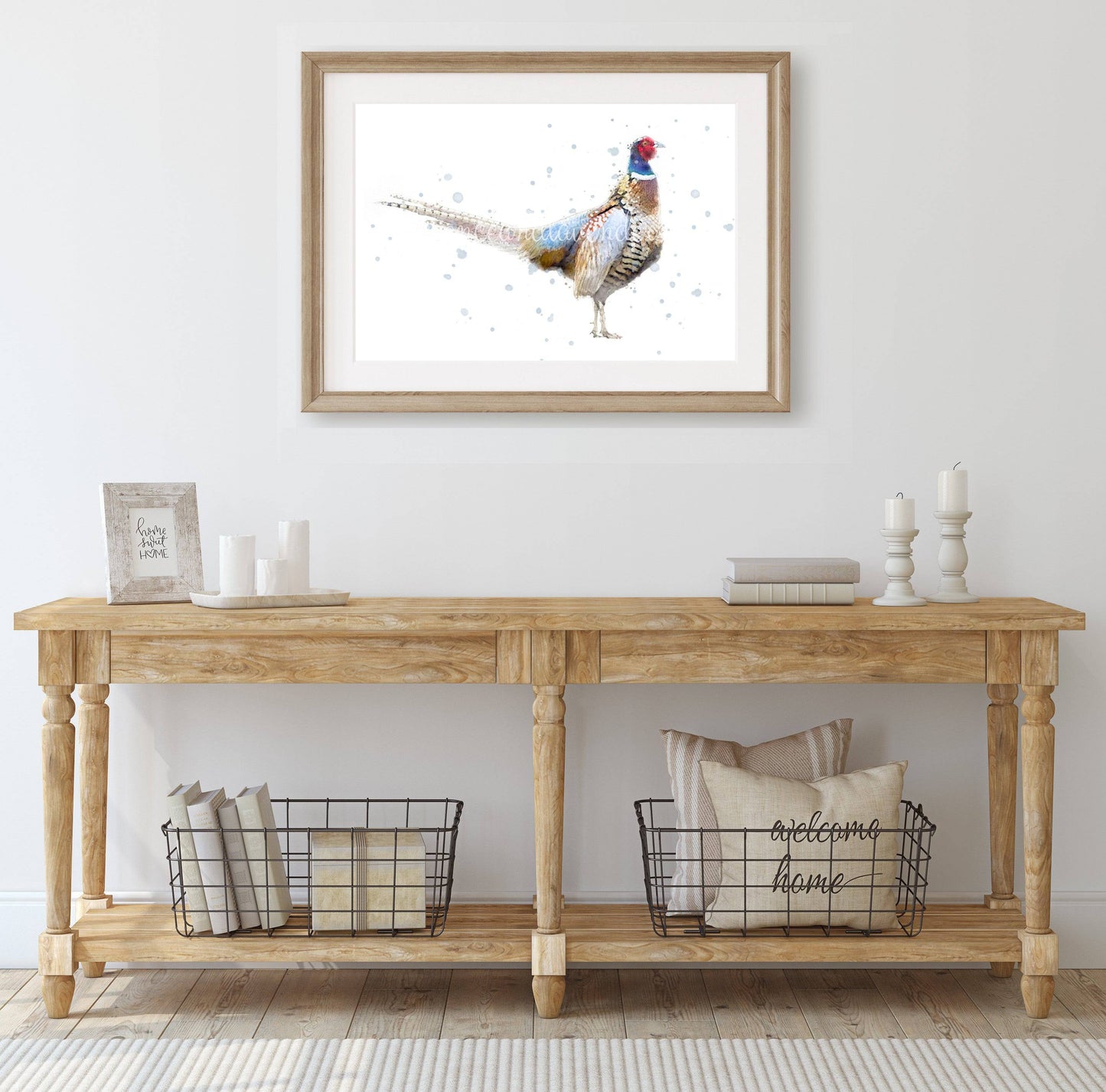 ''Phillip'' - Pheasant Print - Florence & Lavender