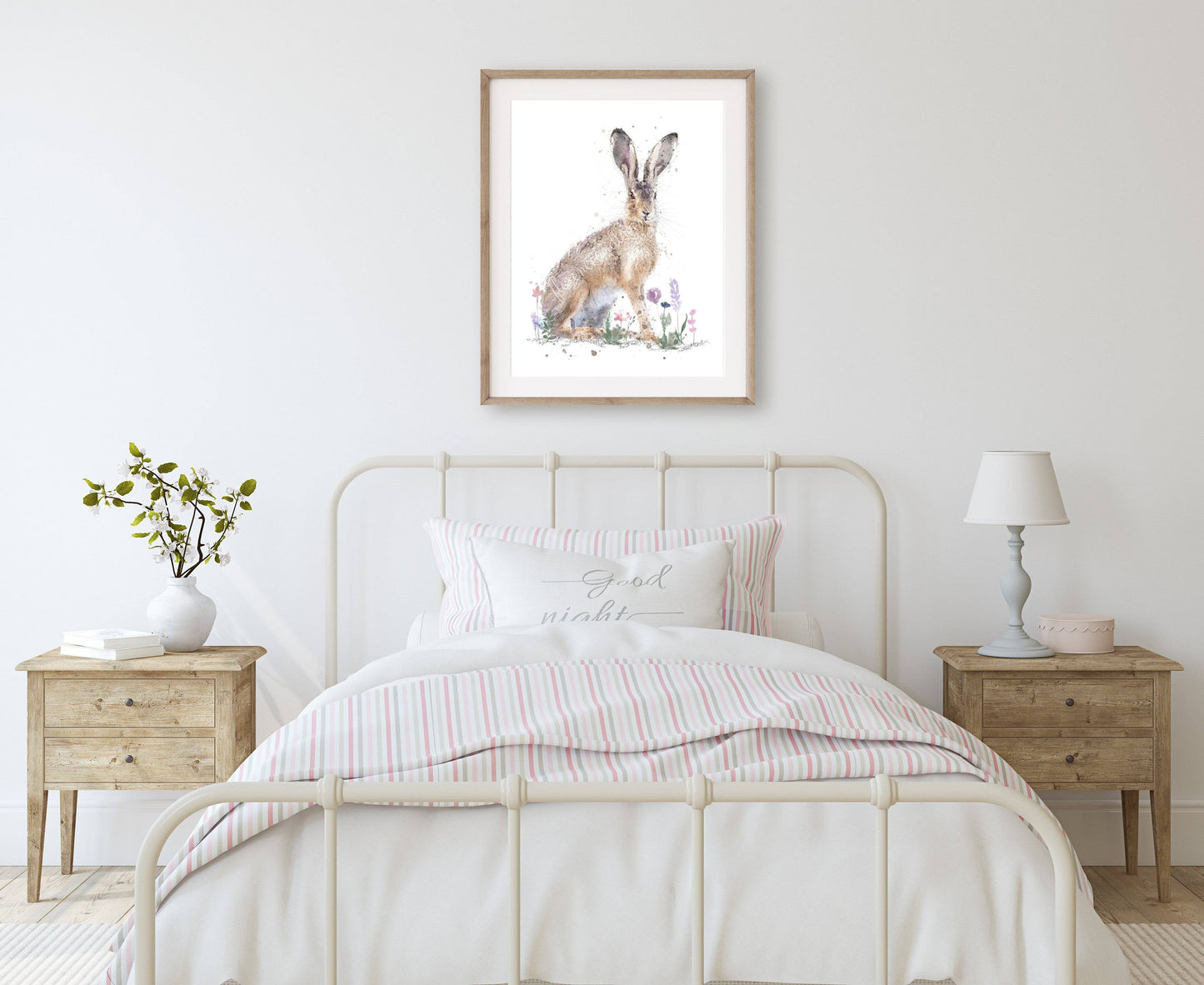 'Tessa' Hare print - Florence & Lavender