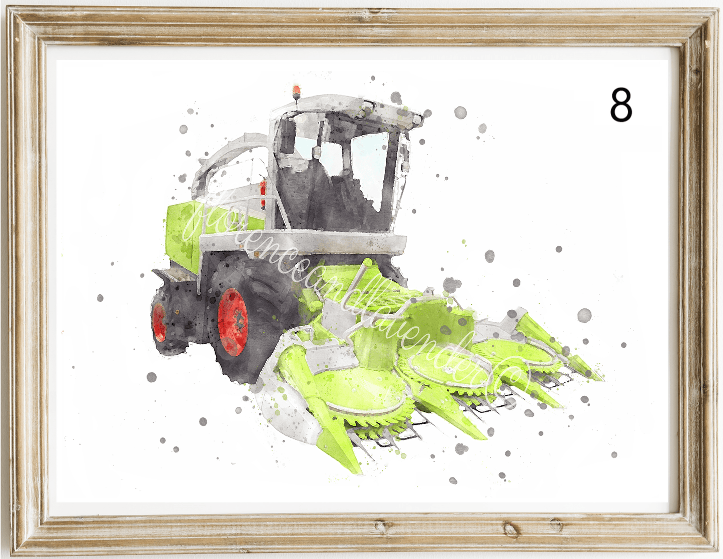 Tractor Prints Collection - Florence & Lavender