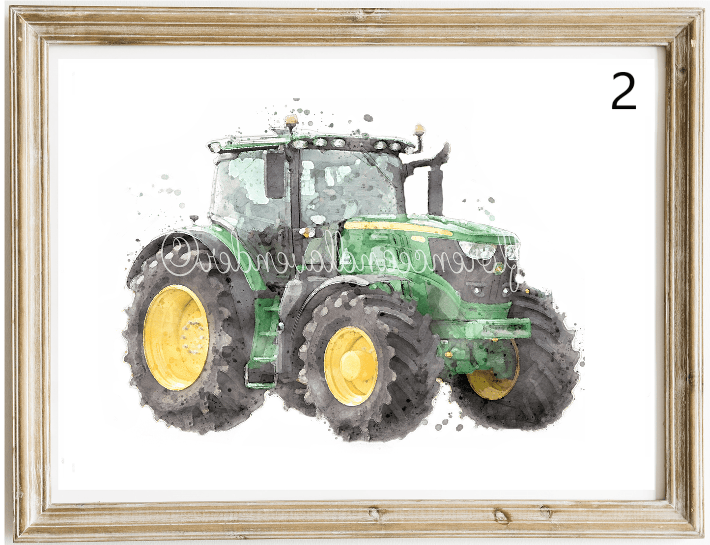 Tractor Prints Collection - Florence & Lavender