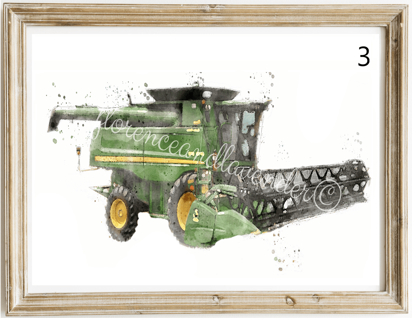 Tractor Prints Collection - Florence & Lavender