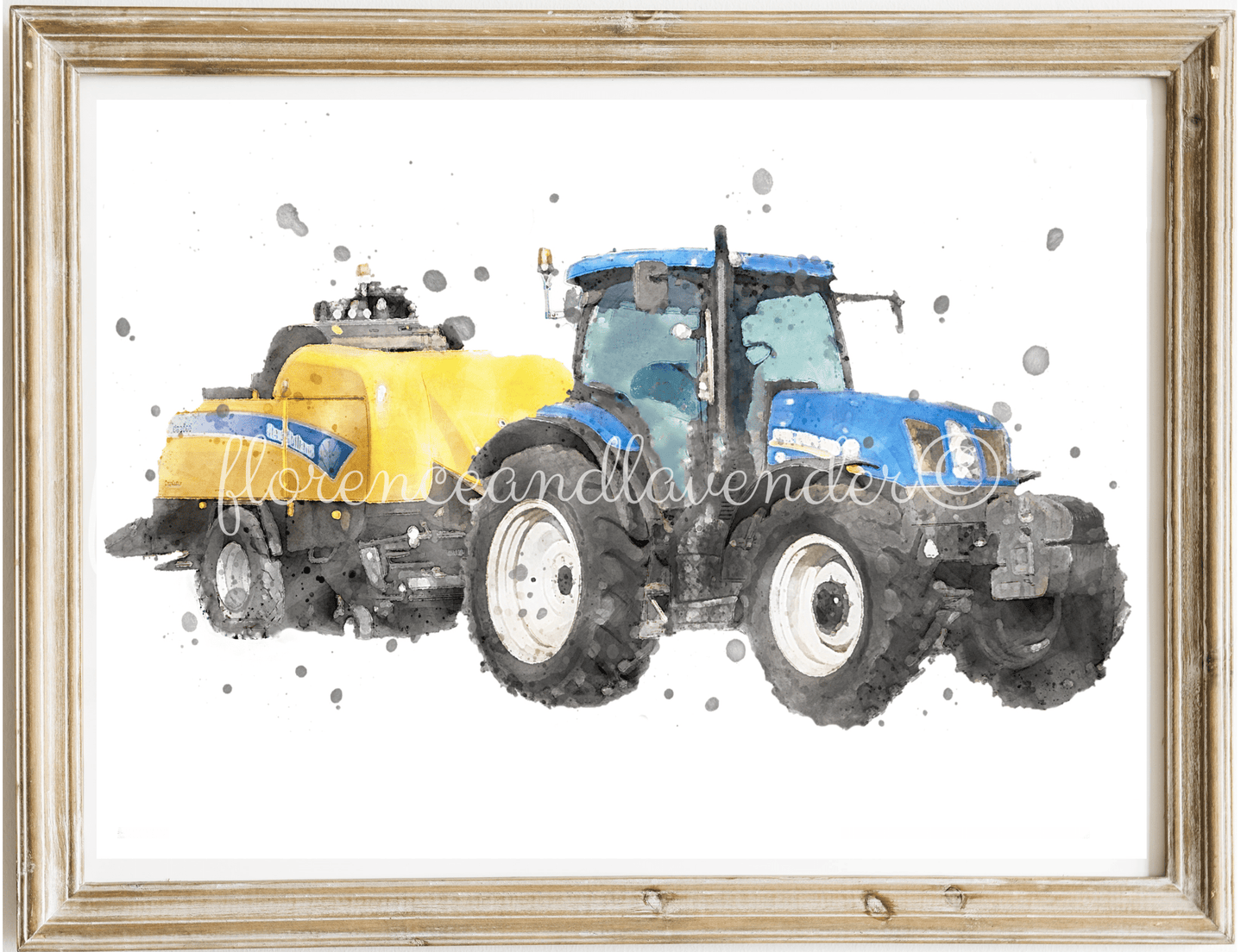 Tractors at Work Collection - Florence & Lavender