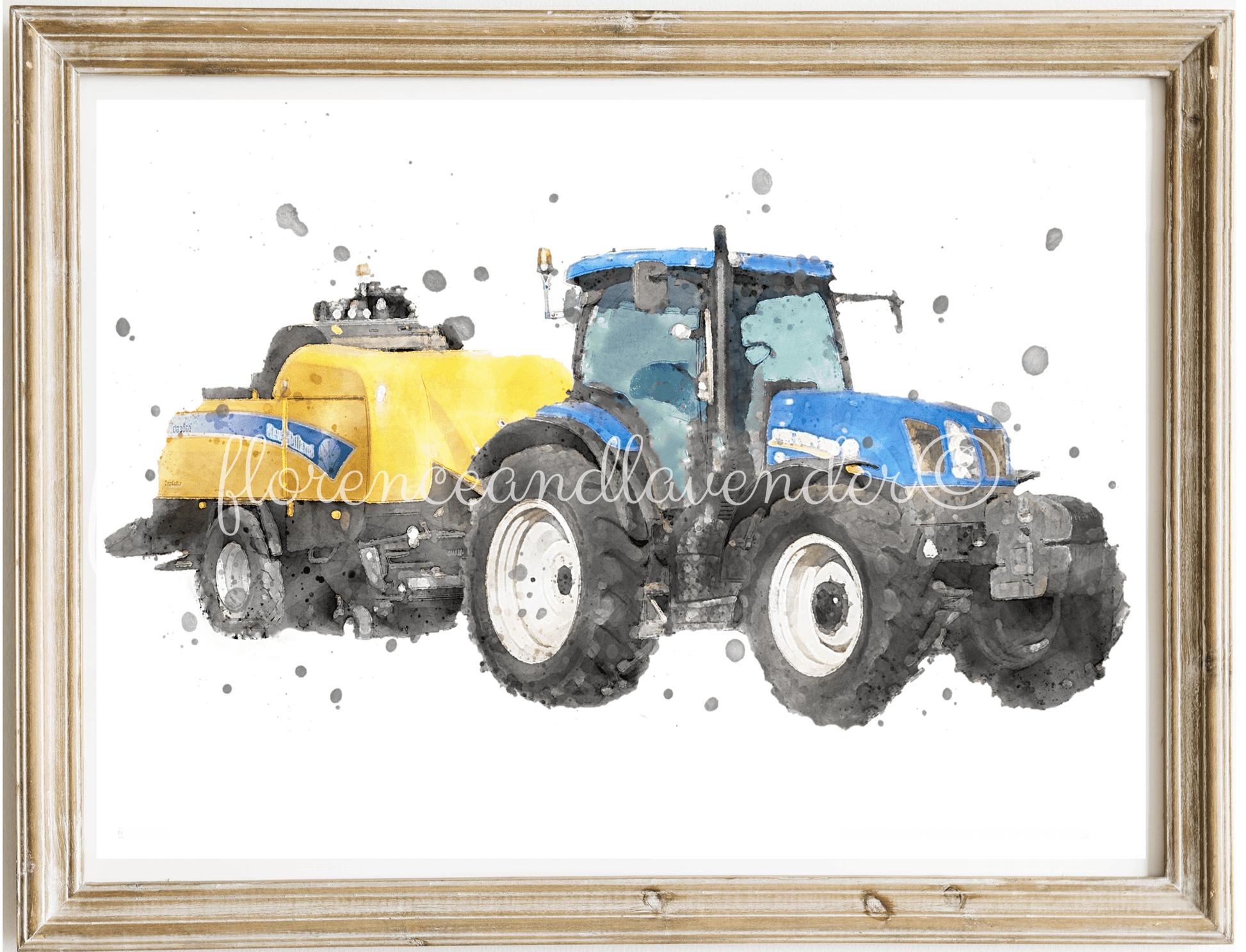 Tractors at Work Collection - Florence & Lavender