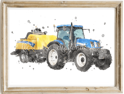 Tractors at Work Collection - Florence & Lavender