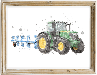 Tractors at Work Collection - Florence & Lavender