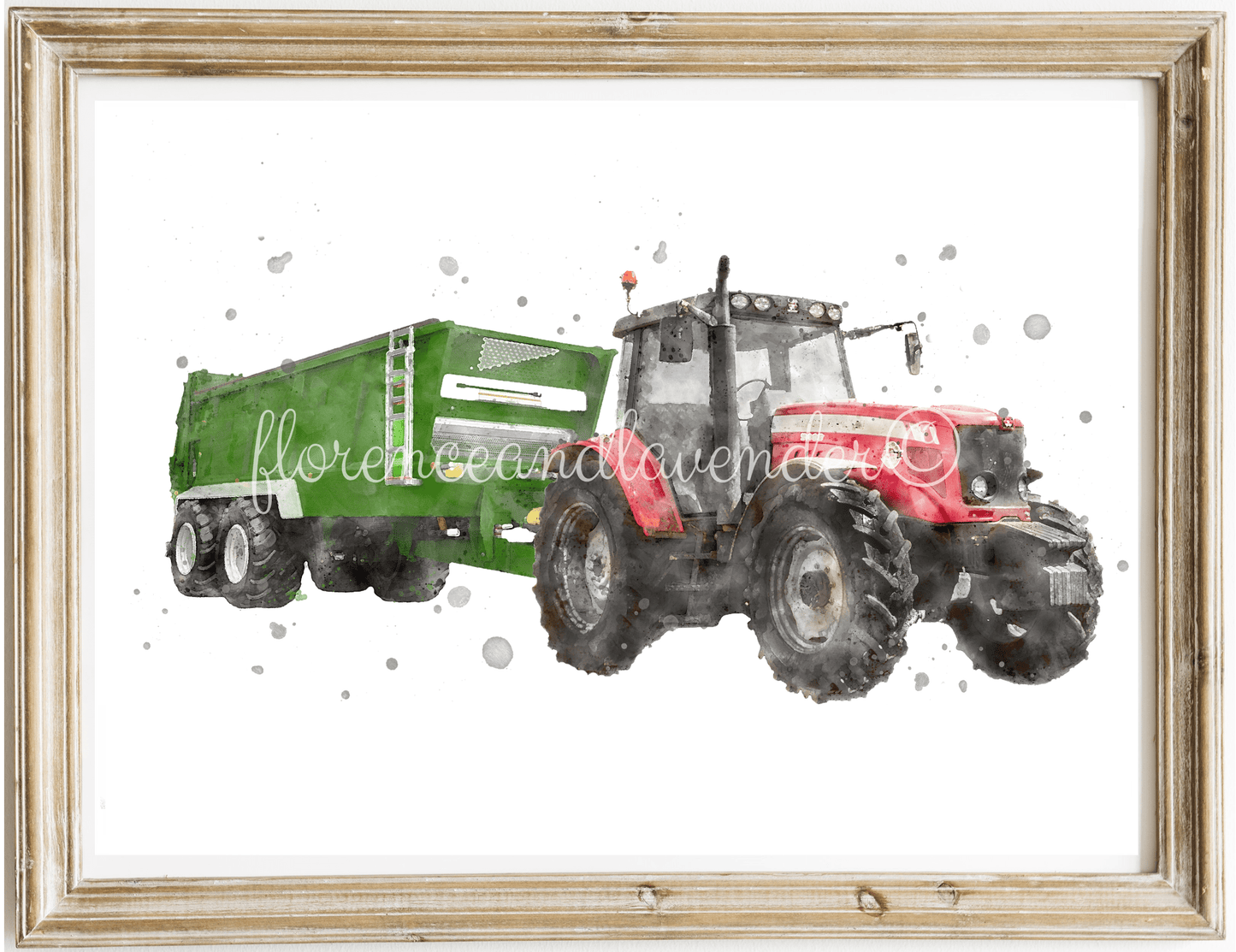 Tractors at Work Collection - Florence & Lavender