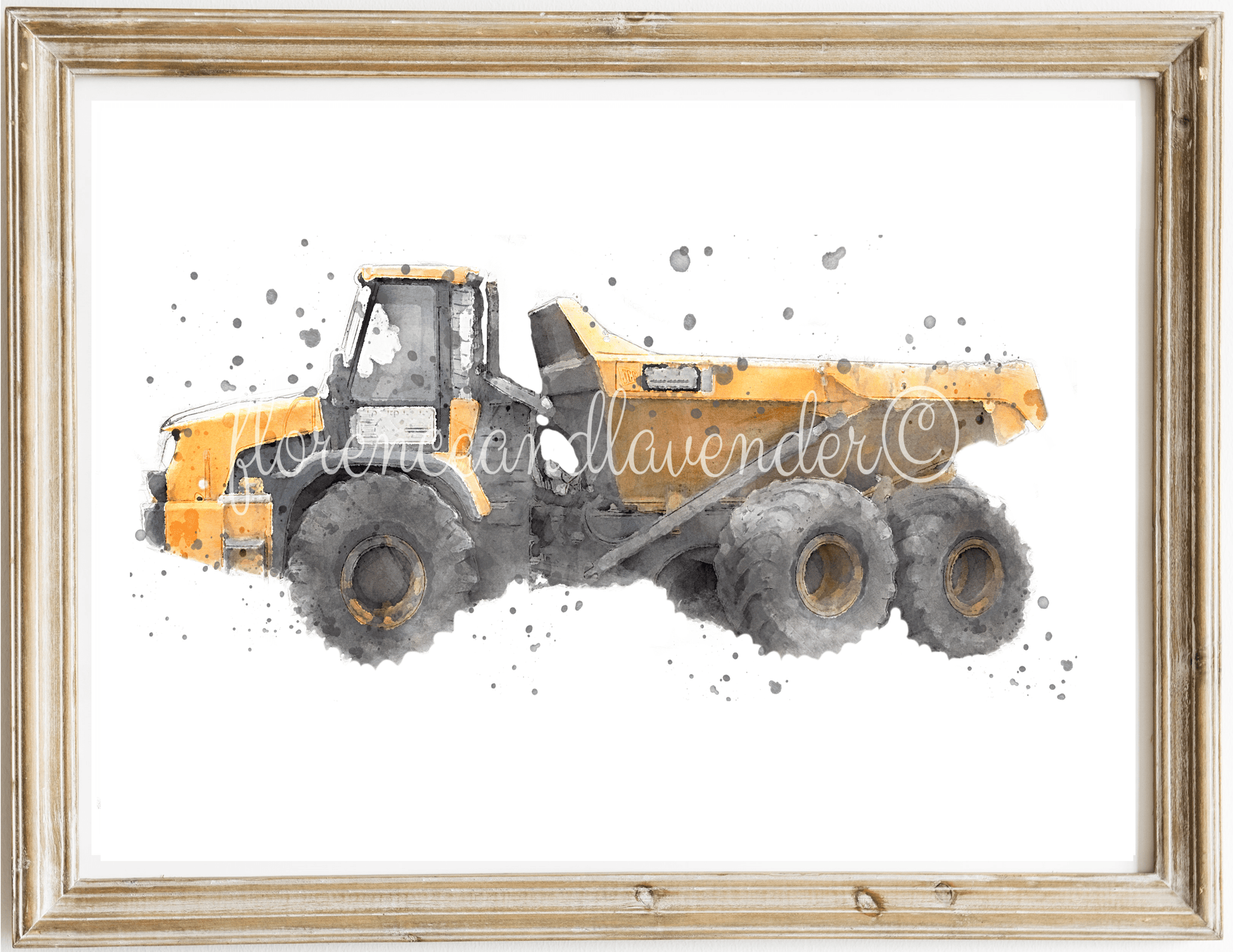 Trio Of Construction Vehicles Collection - Florence & Lavender