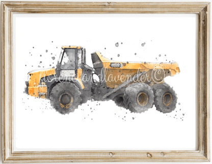 Trio Of Construction Vehicles Collection - Florence & Lavender