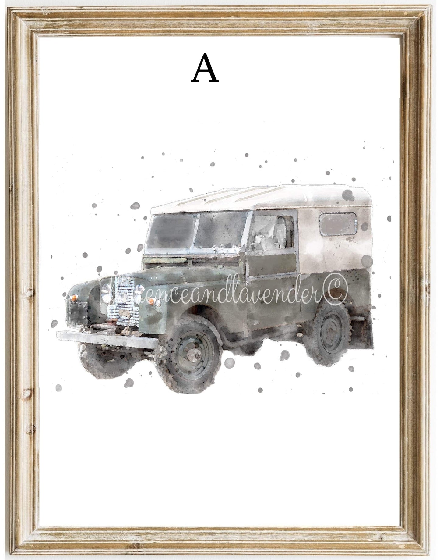 Trio of Landy prints - Florence & Lavender