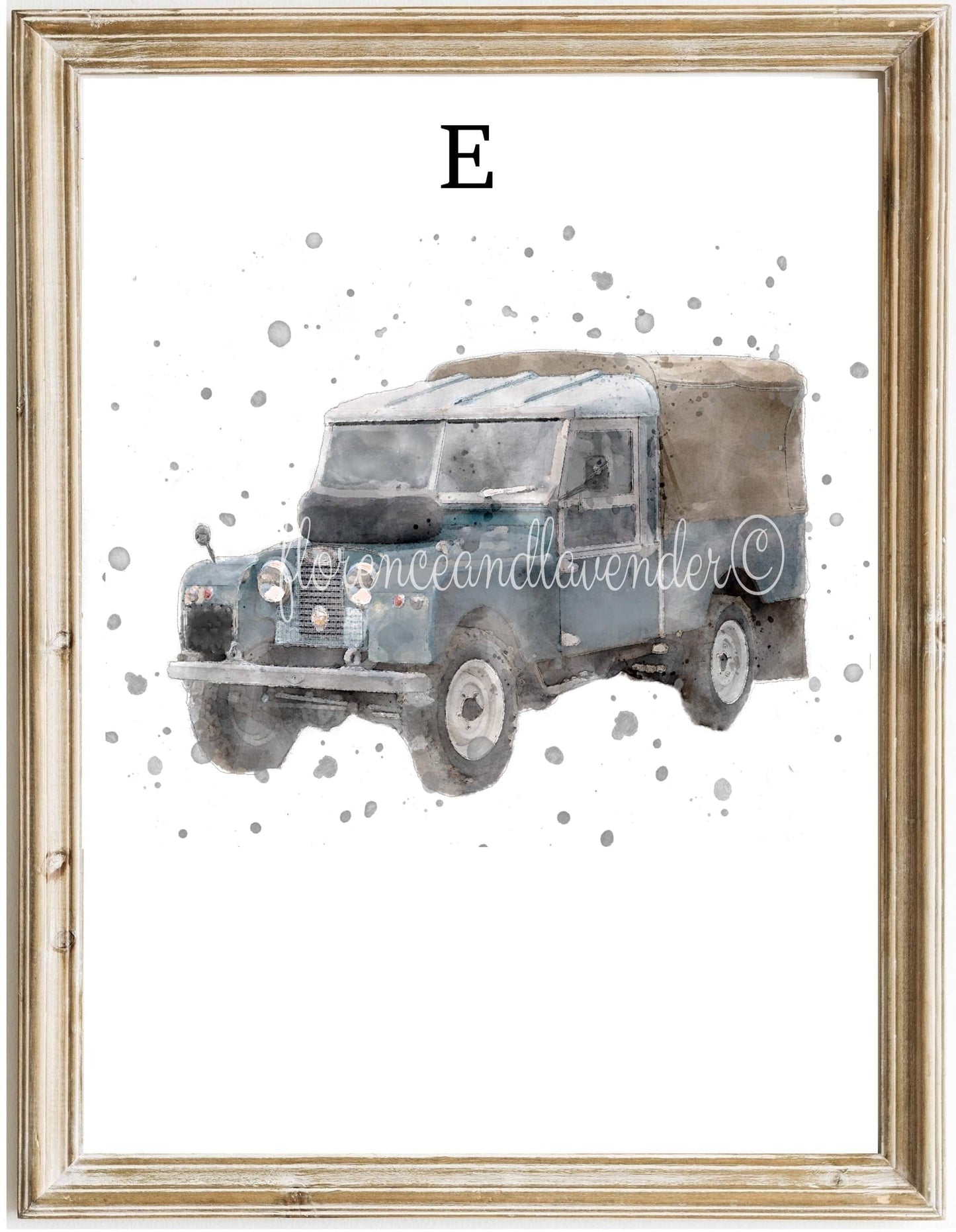 Trio of Landy prints - Florence & Lavender