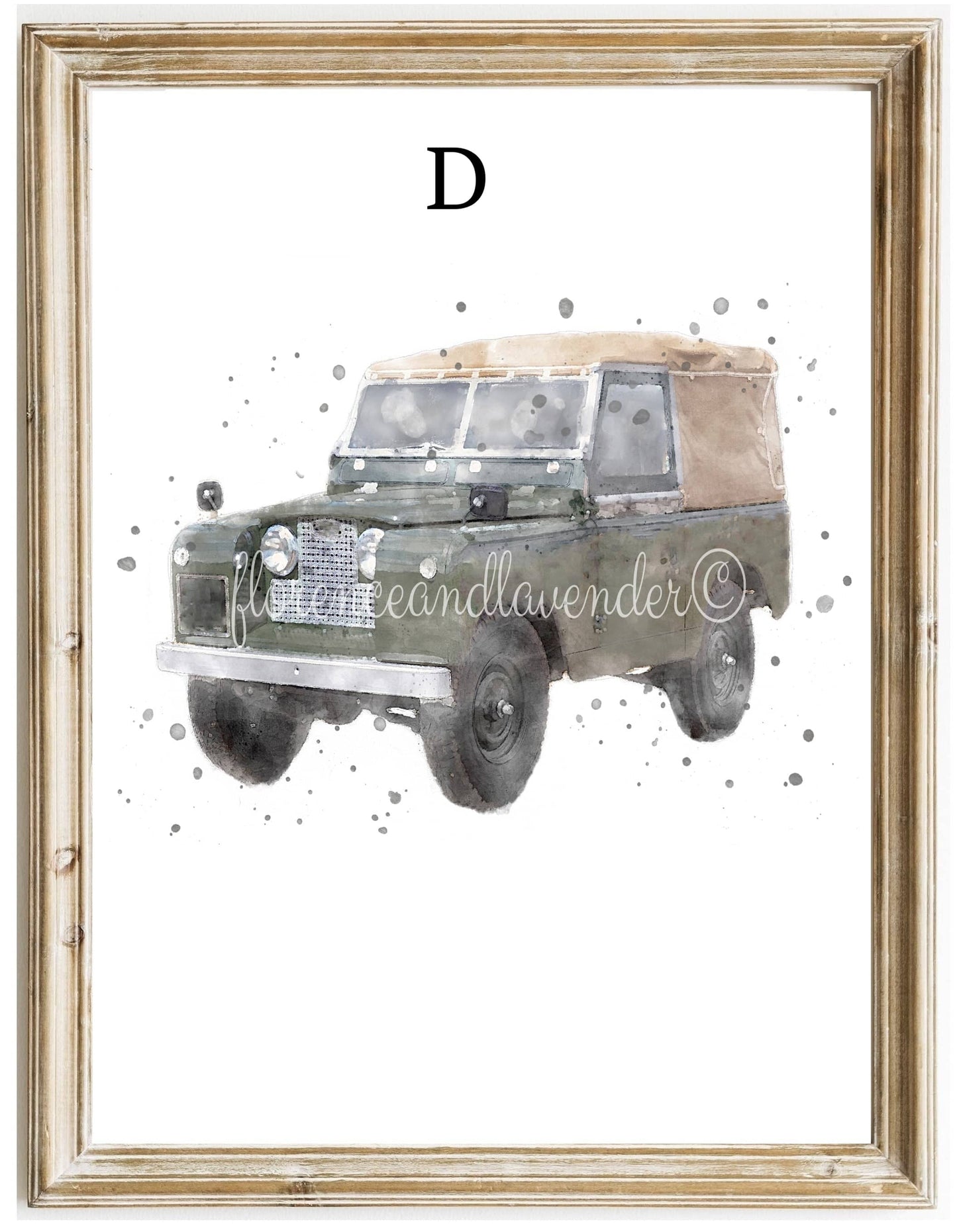 Trio of Landy prints - Florence & Lavender