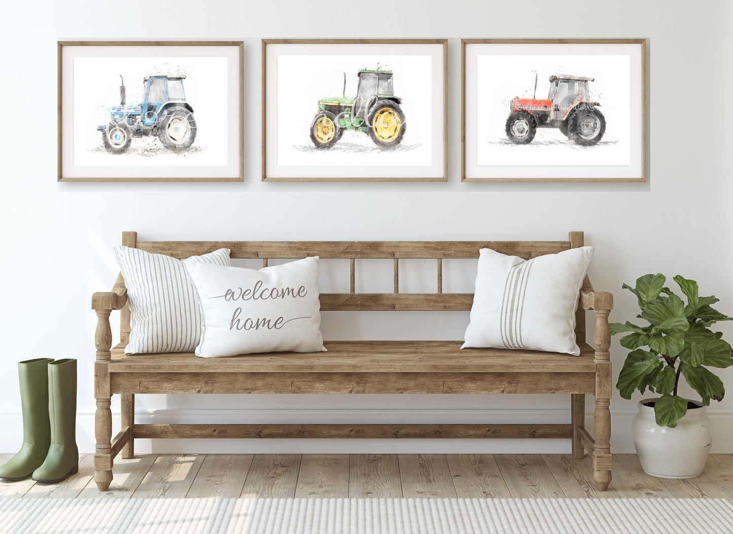 Vintage Tractor Collection - Florence & Lavender